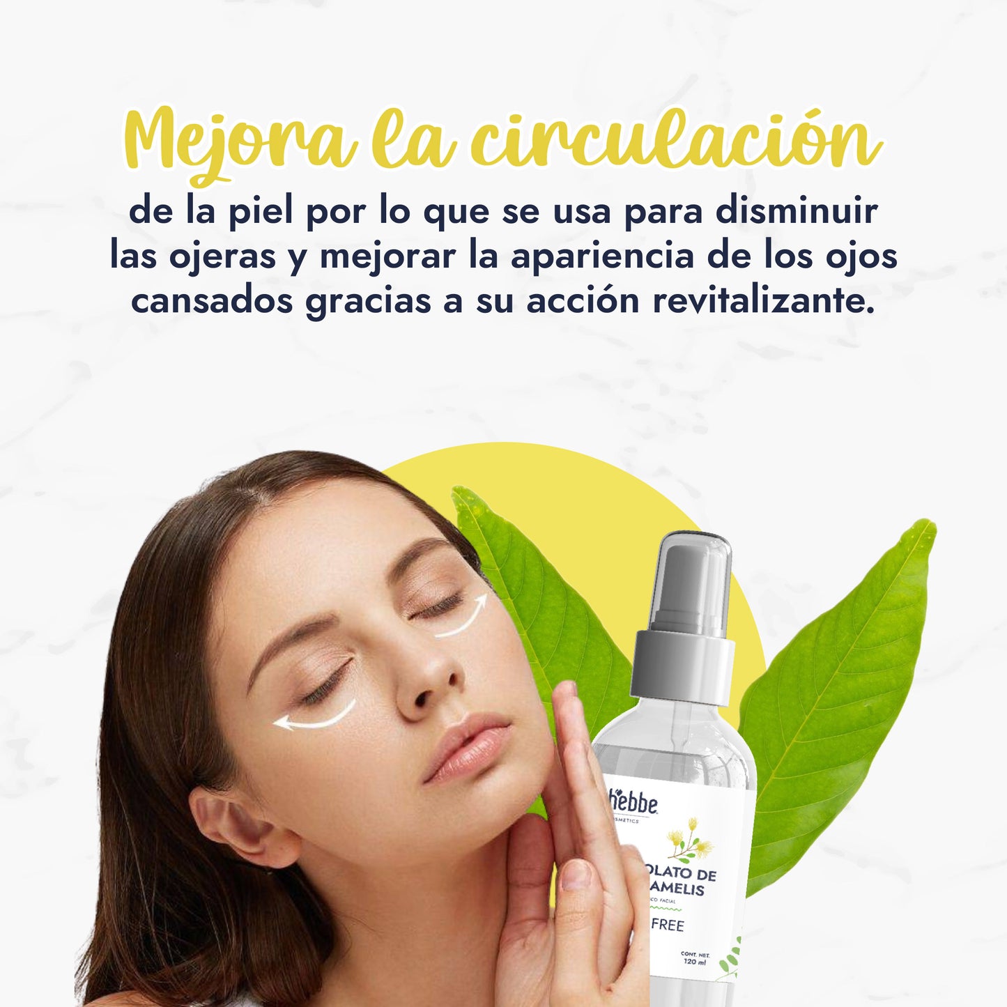 Hidrolato de Hamamelis | Facial y Corporal | Astringente, Purificante y Calmante