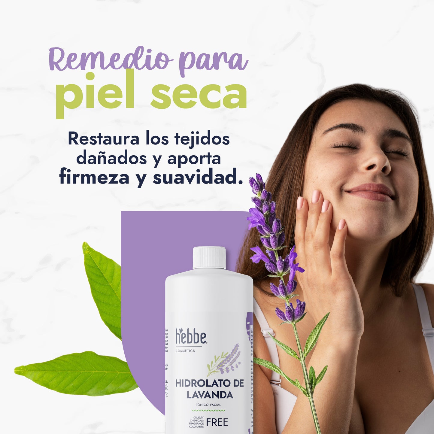 Hidrolato de Lavanda | Facial y Corporal | Calmante, Equilibrante y Regenerador