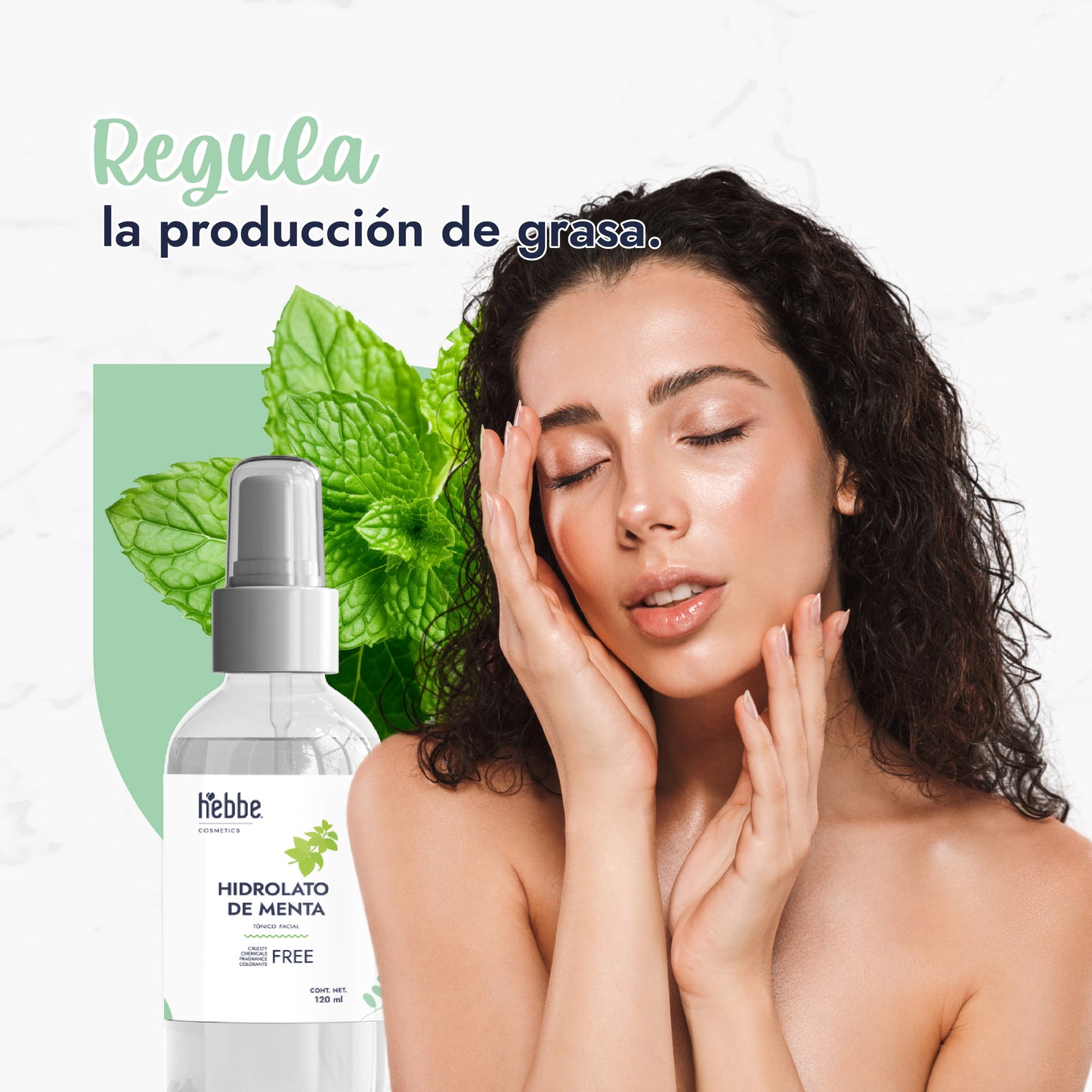 Hidrolato de Menta | Facial y Corporal | Refrescante, Astringente y Purificante