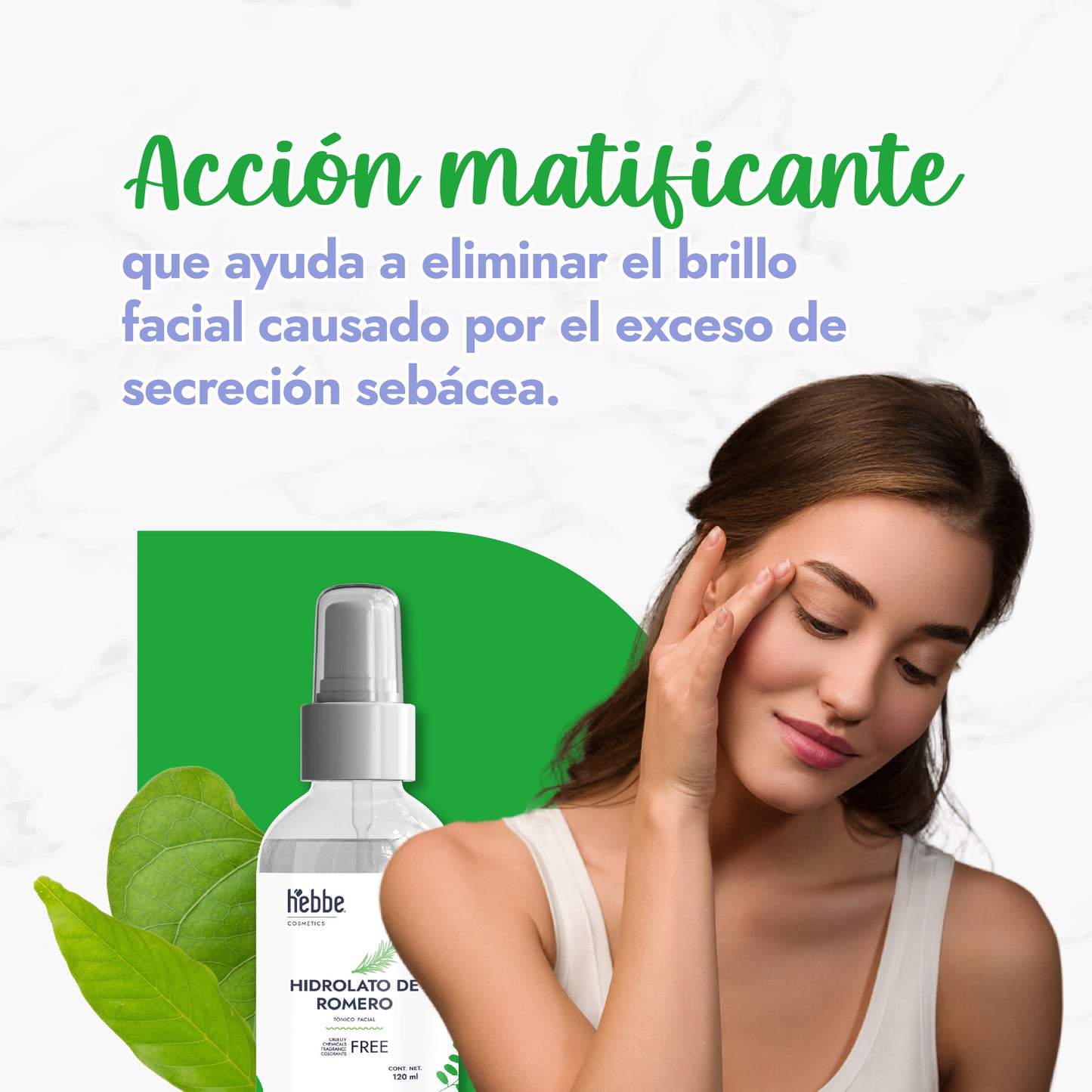 Hidrolato de Romero | Facial y Capilar | Purificante, Estimulante y Tonificante