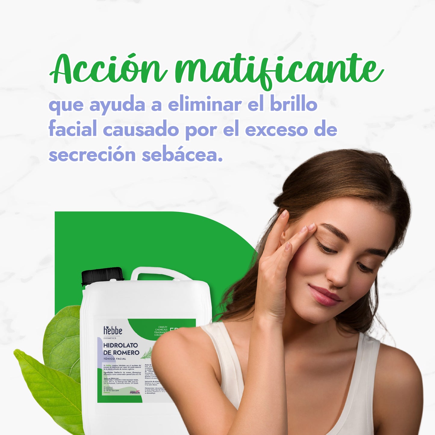 Hidrolato de Romero | Facial y Capilar | Purificante, Estimulante y Tonificante