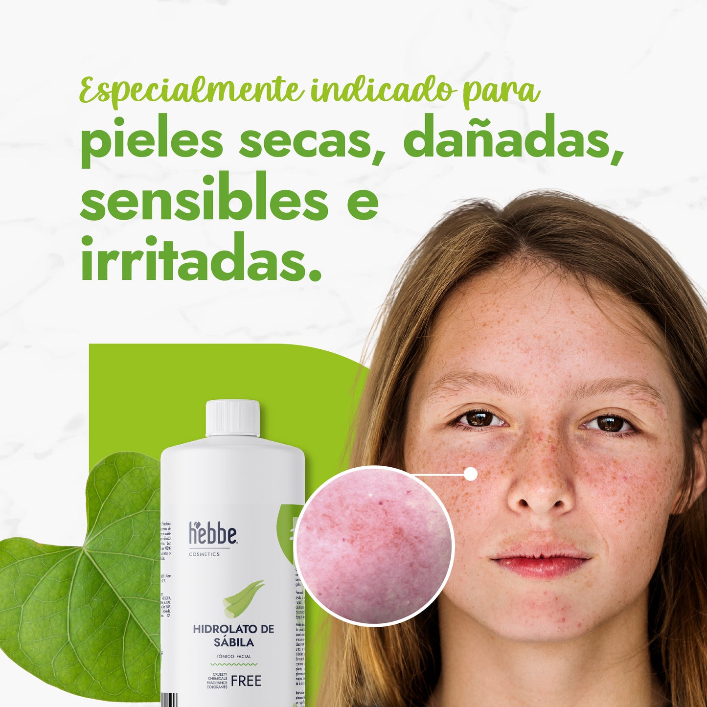 Hidrolato de Sábila | Facial y Corporal | Hidratante, Calmante y Regenerador
