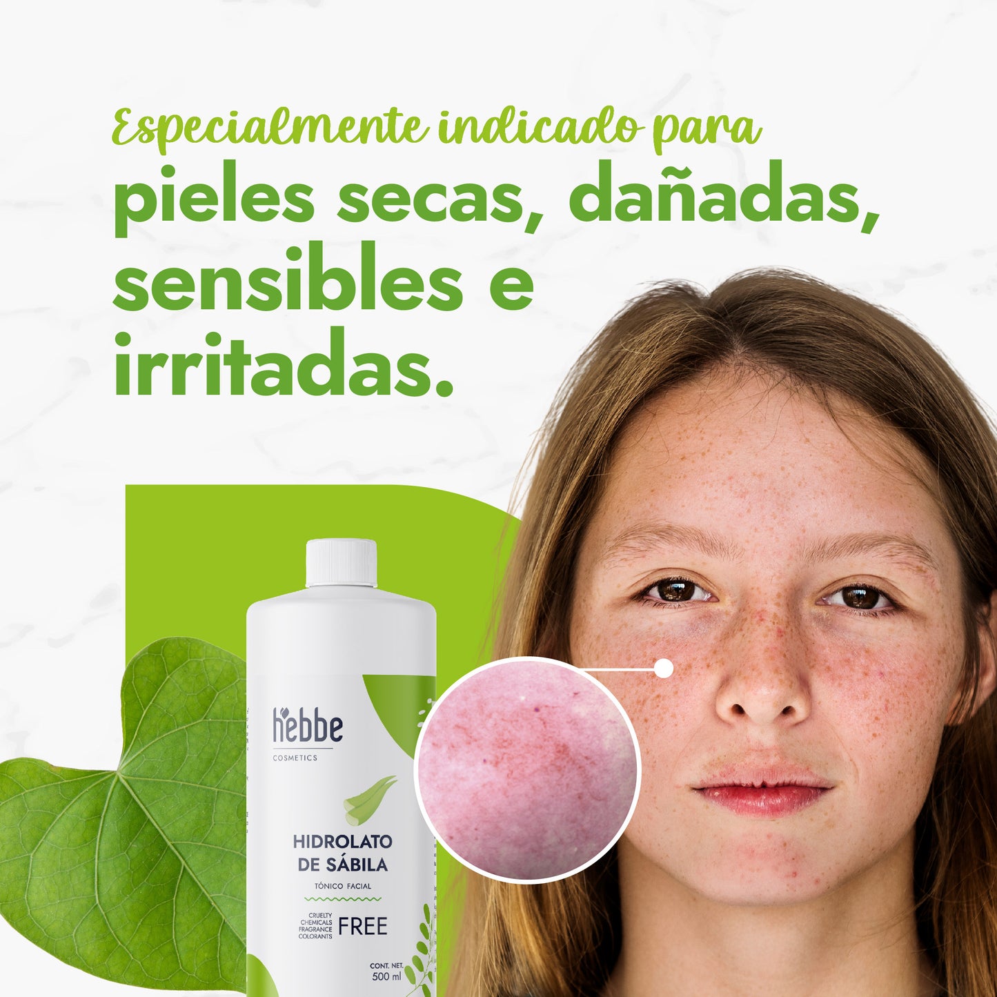Hidrolato de Sábila | Facial y Corporal | Hidratante, Calmante y Regenerador