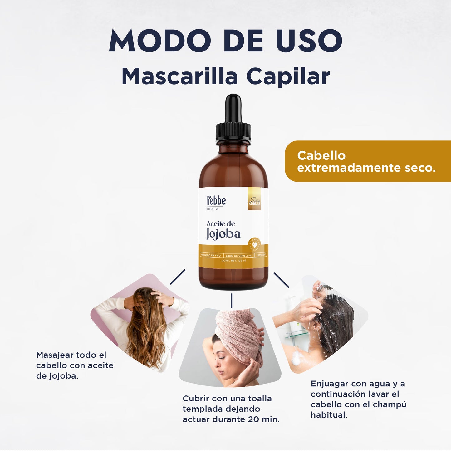 Aceite de Jojoba Cera natural | Facial, Capilar y Corporal | Seborregulador, Hidratante y Antioxidante Natural