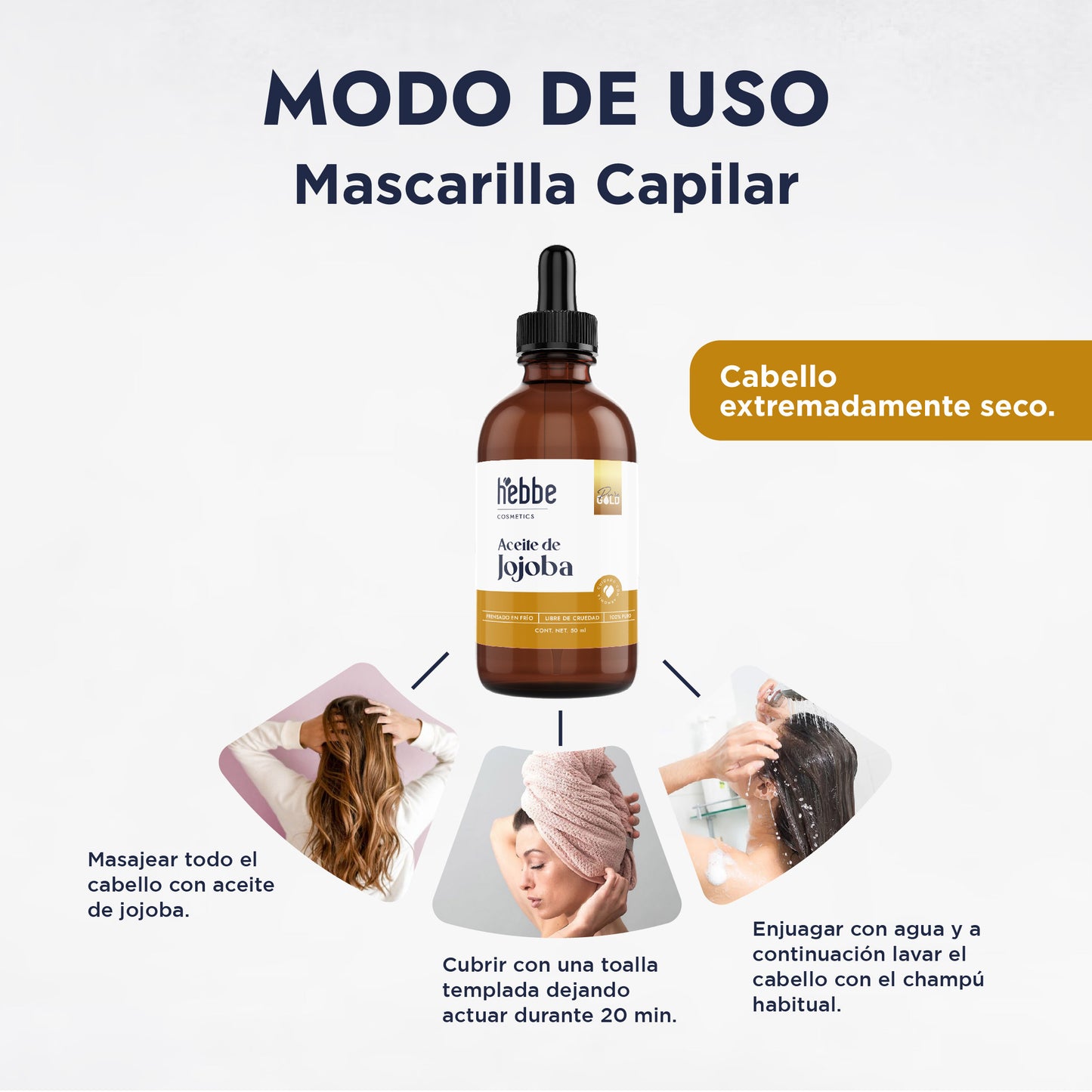 Aceite de Jojoba Cera natural | Facial, Capilar y Corporal | Seborregulador, Hidratante y Antioxidante Natural