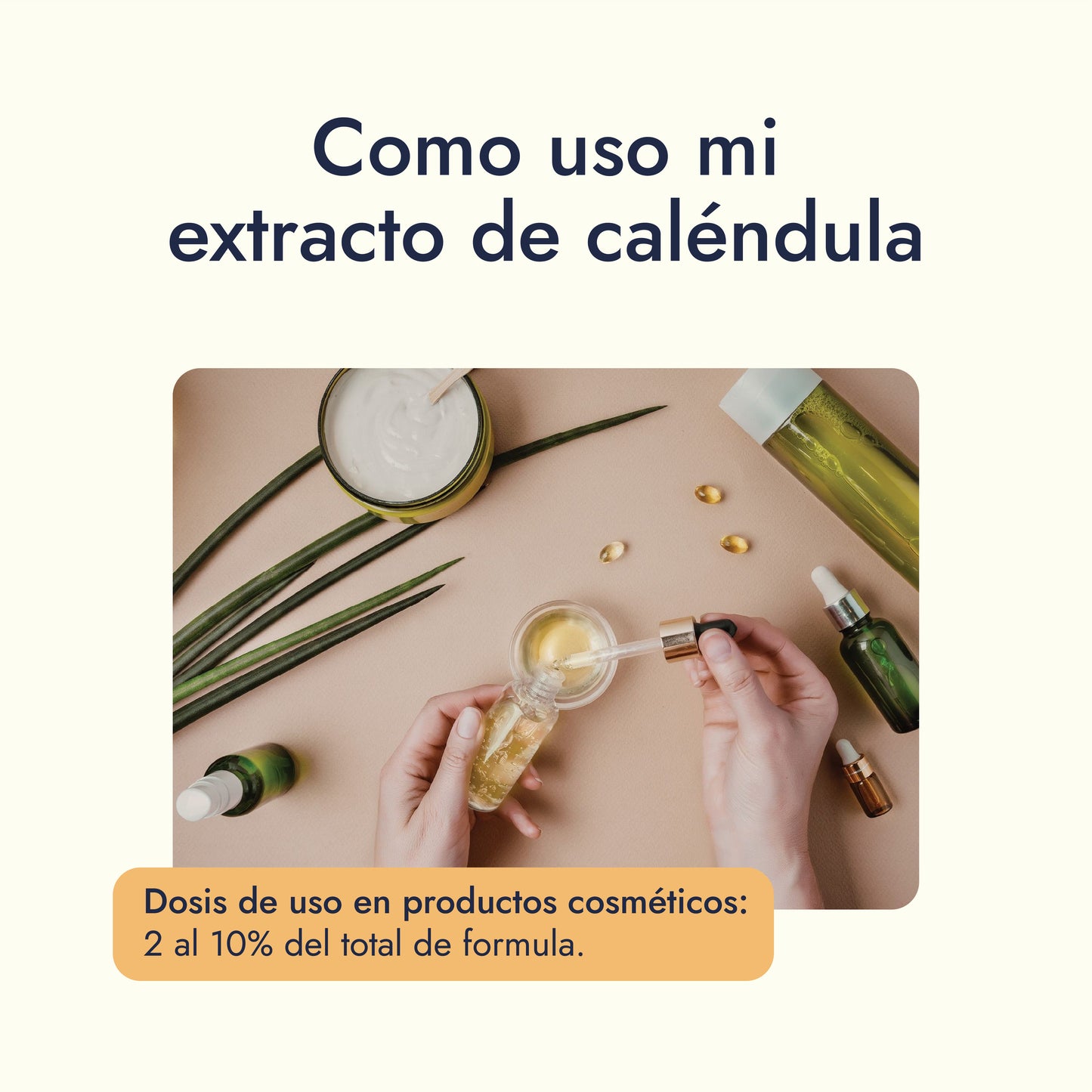 Extracto Glicólico de Caléndula | Facial, Corporal y Capilar | Activo Calmante, Reparador y Anti-Irritante