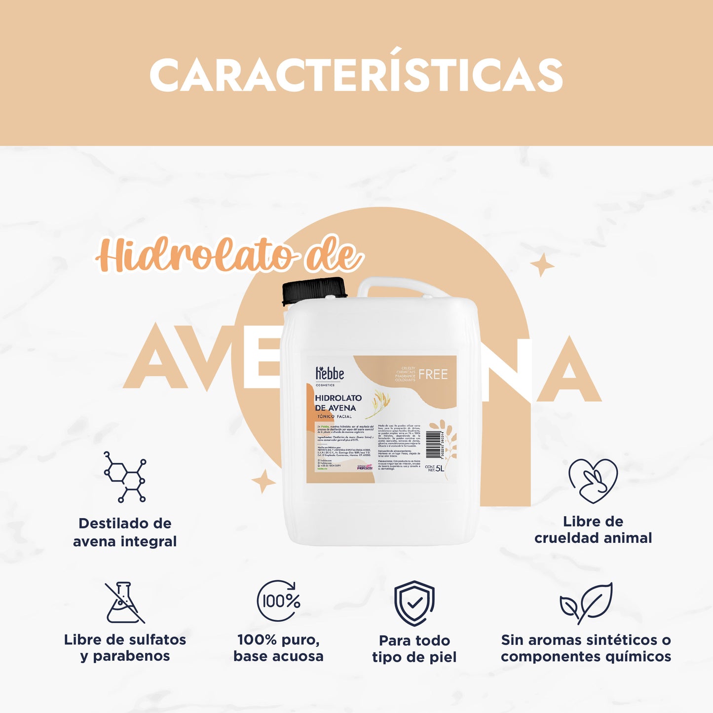 Hidrolato de Avena | Facial y Corporal | Calmante, Anti-picor y Reparador