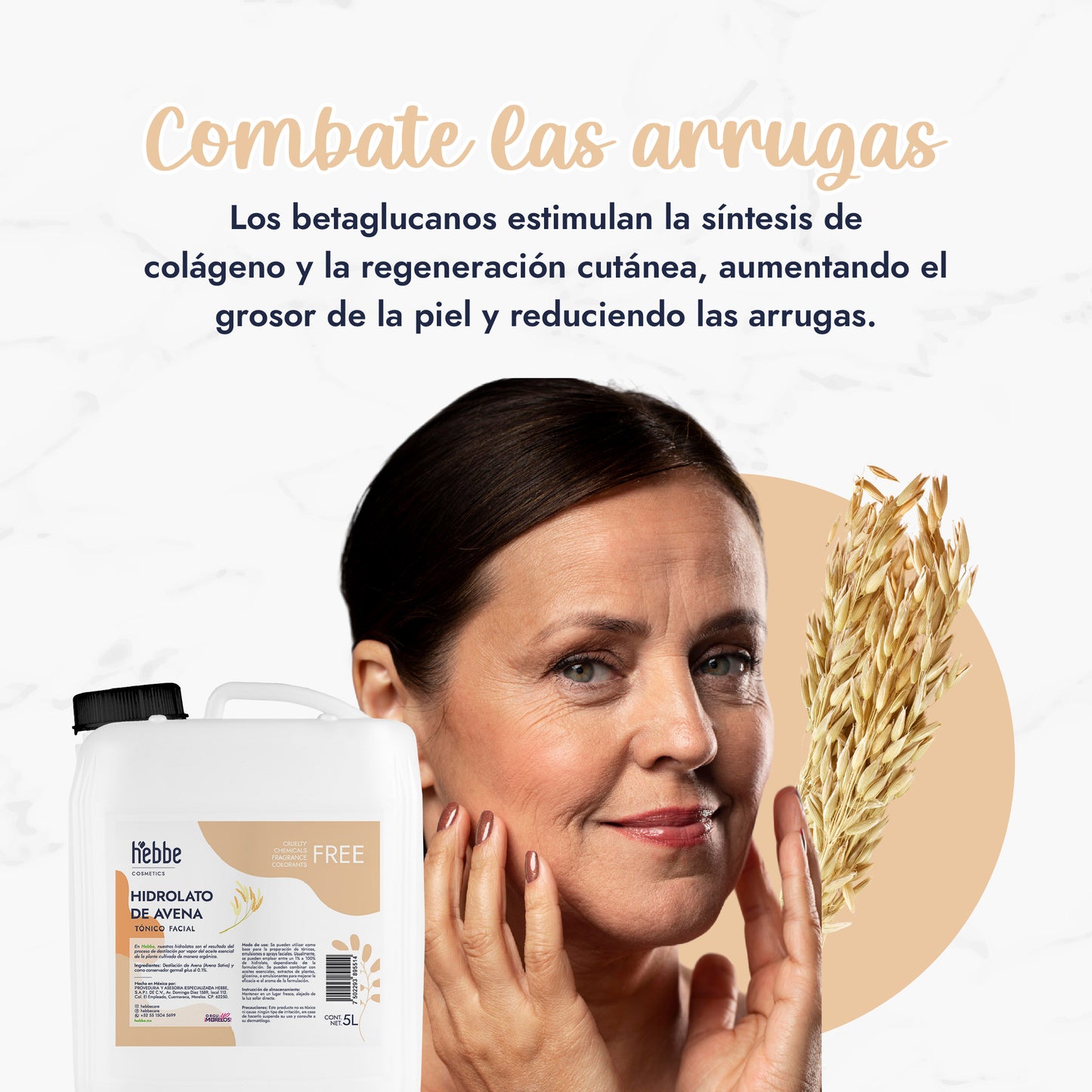 Hidrolato de Avena | Facial y Corporal | Calmante, Anti-picor y Reparador