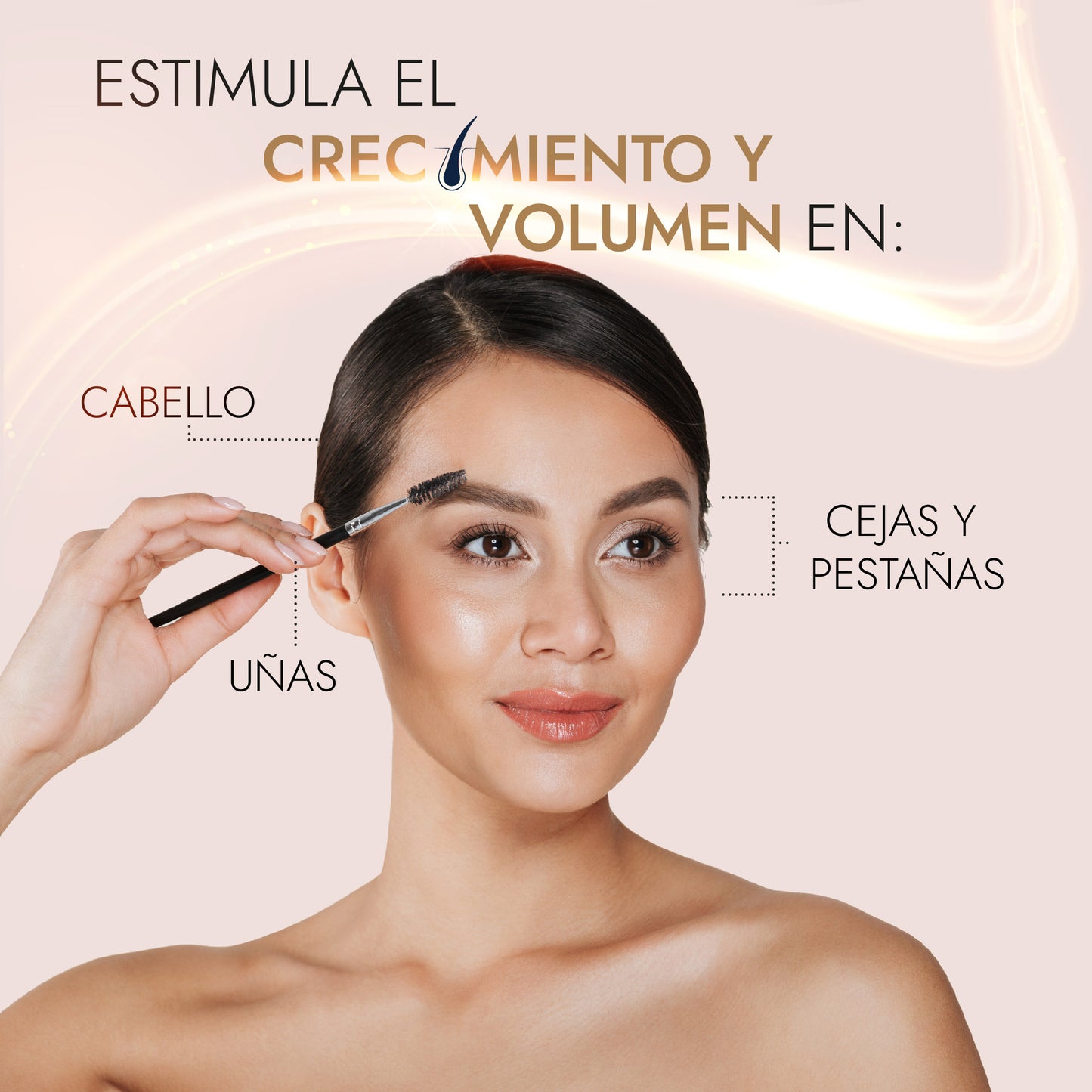 Kit Aceite de Ricino | Fortalecimiento y Crecimiento para Cabello y Pestañas | 10 pzas