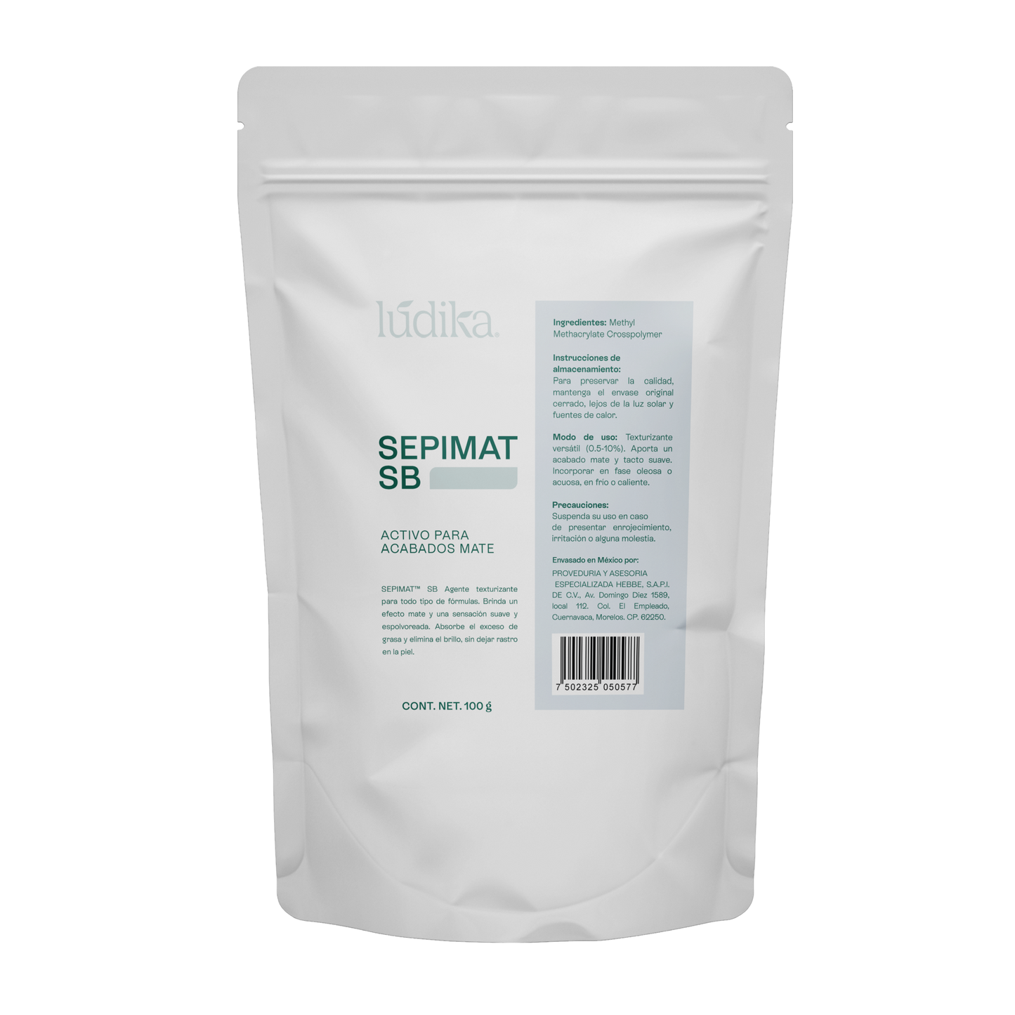 SEPIMAT SB | Microesferas Matificantes | Control de Sebo y Efecto Soft-Focus