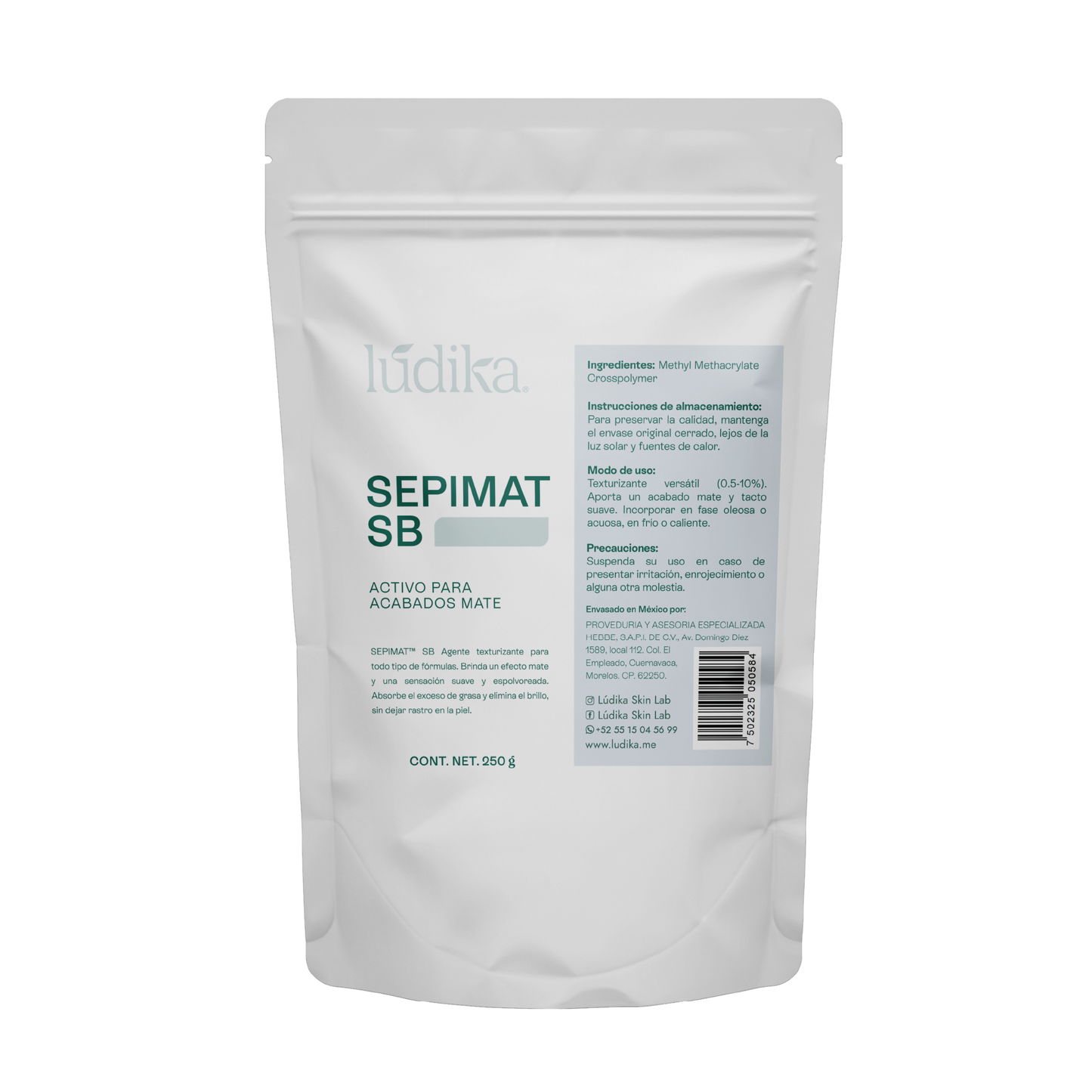 SEPIMAT SB | Microesferas Matificantes | Control de Sebo y Efecto Soft-Focus