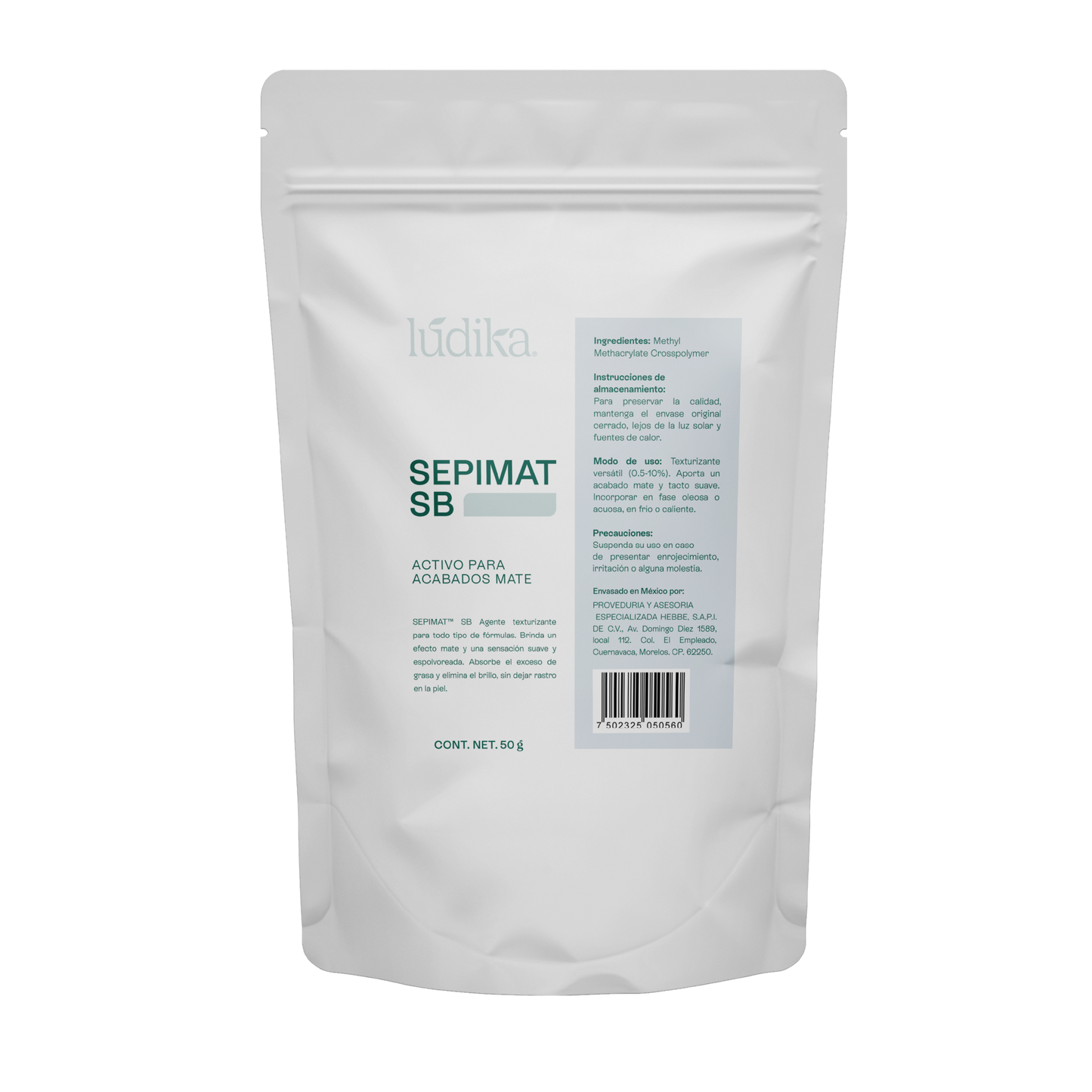 SEPIMAT SB | Microesferas Matificantes | Control de Sebo y Efecto Soft-Focus
