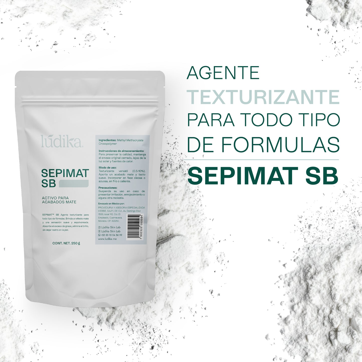 SEPIMAT SB | Microesferas Matificantes | Control de Sebo y Efecto Soft-Focus