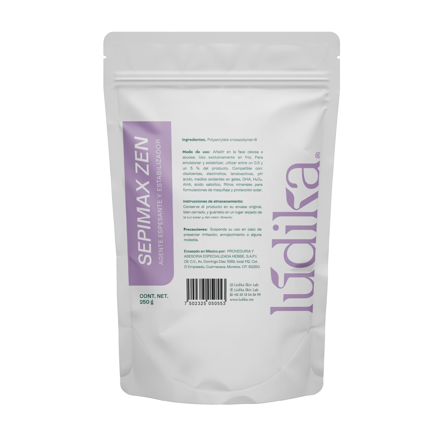 Sepimax Zen | Espesante y Estabilizador Versátil para Geles Transparentes y Emulsiones