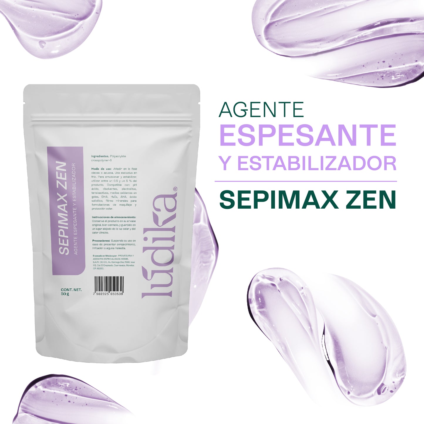 Sepimax Zen | Espesante y Estabilizador Versátil para Geles Transparentes y Emulsiones