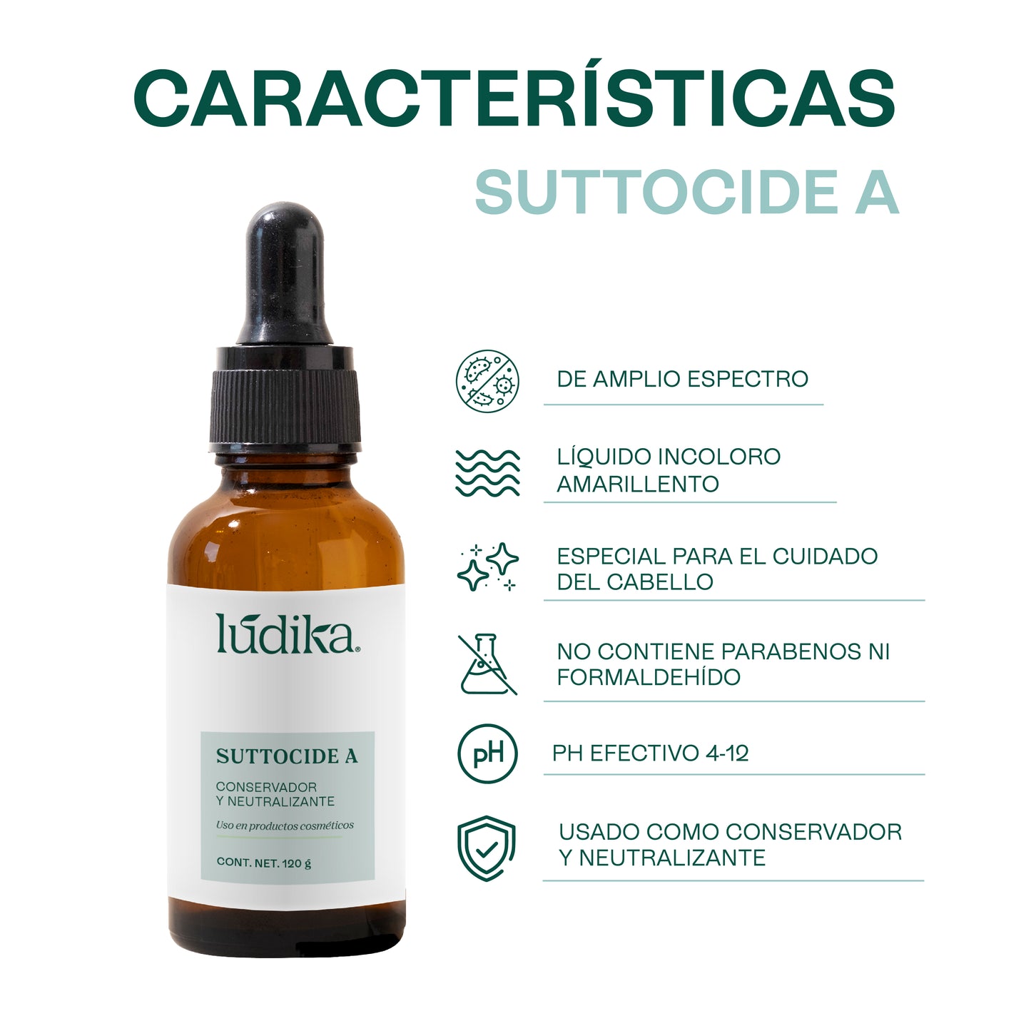 Suttocide A | Conservador de Amplio Espectro y Neutralizante