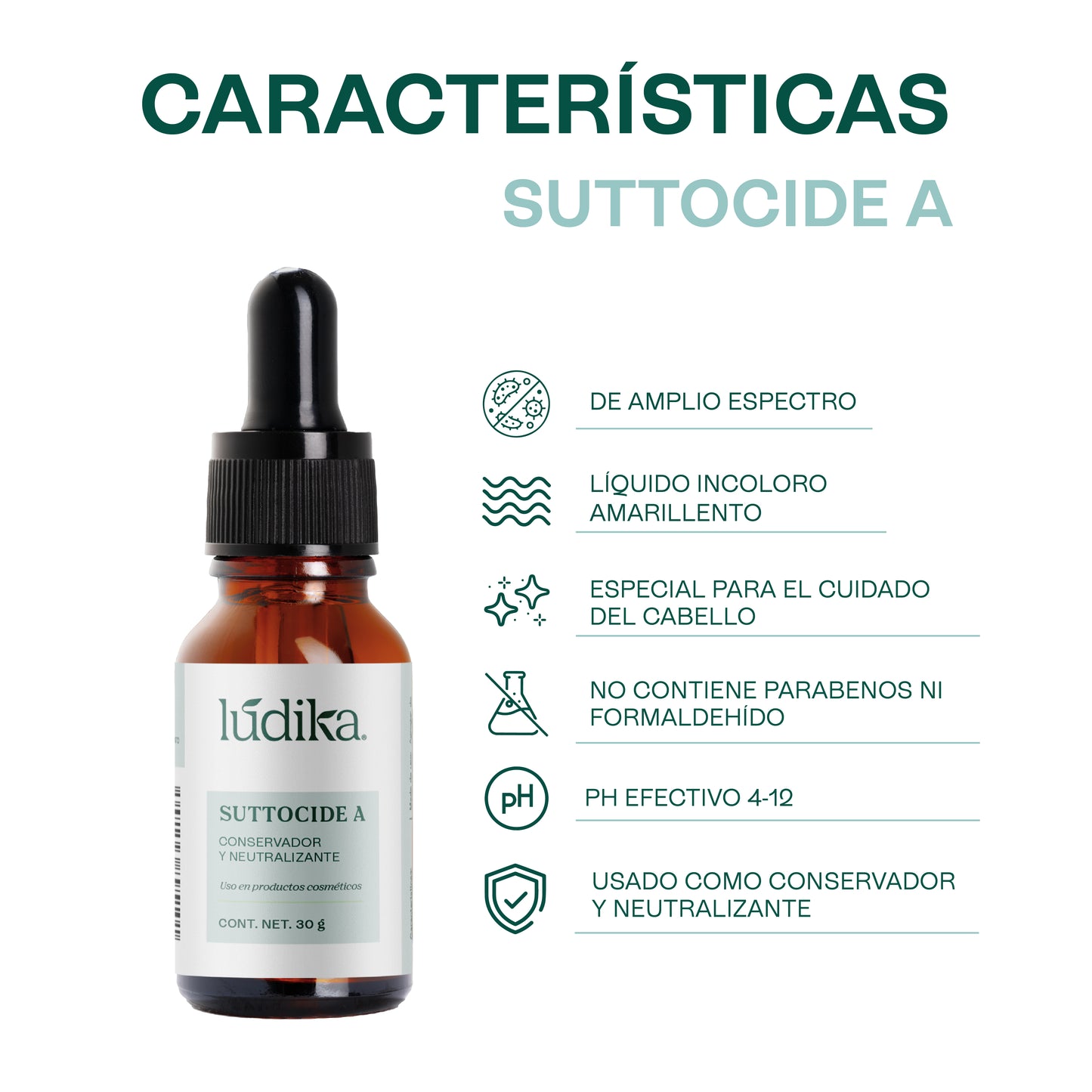 Suttocide A | Conservador de Amplio Espectro y Neutralizante