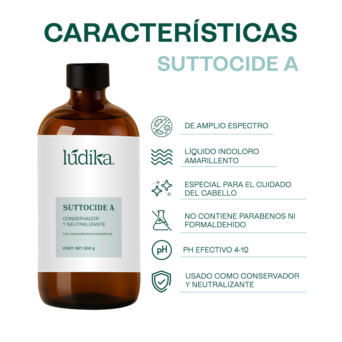 Suttocide A | Conservador de Amplio Espectro y Neutralizante