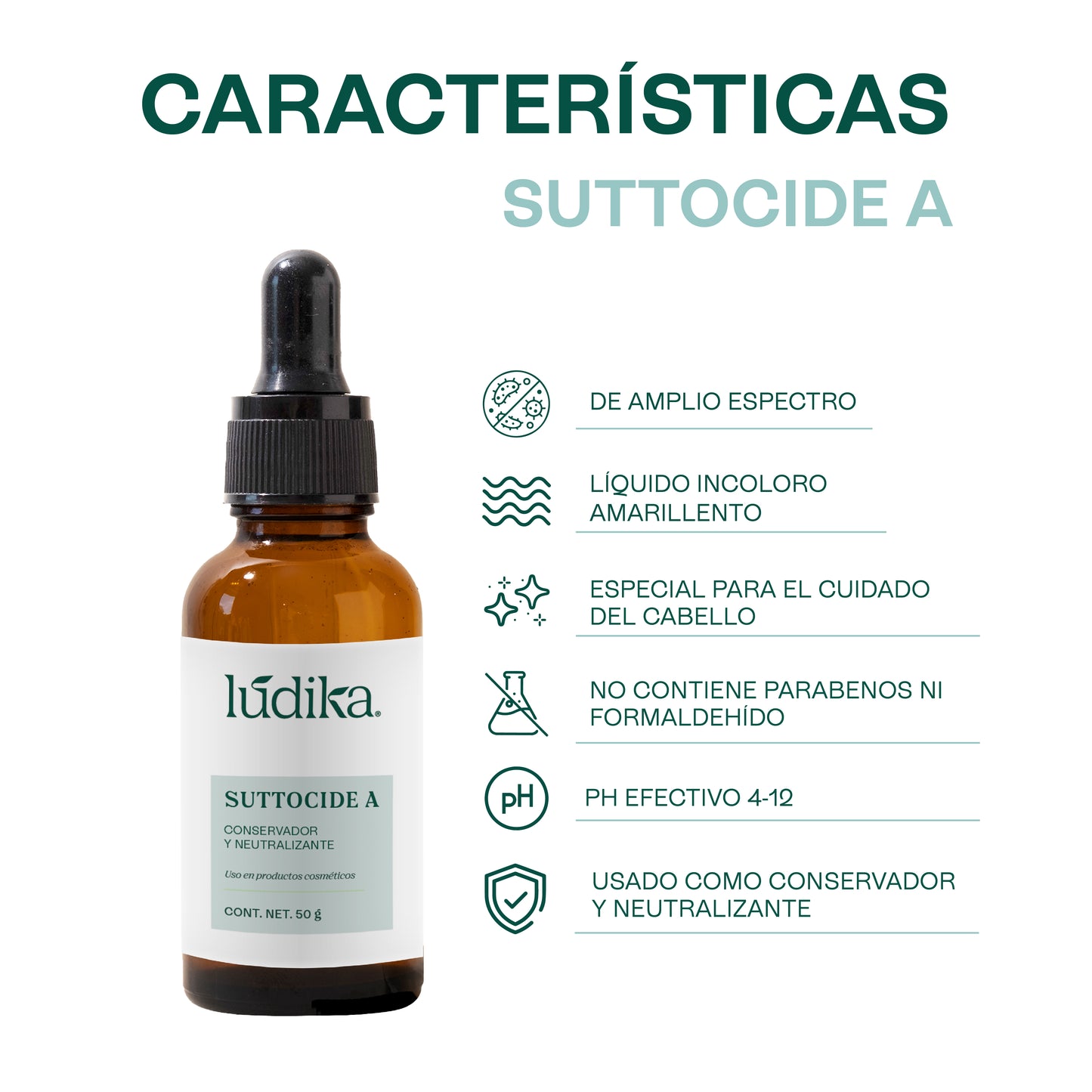 Suttocide A | Conservador de Amplio Espectro y Neutralizante