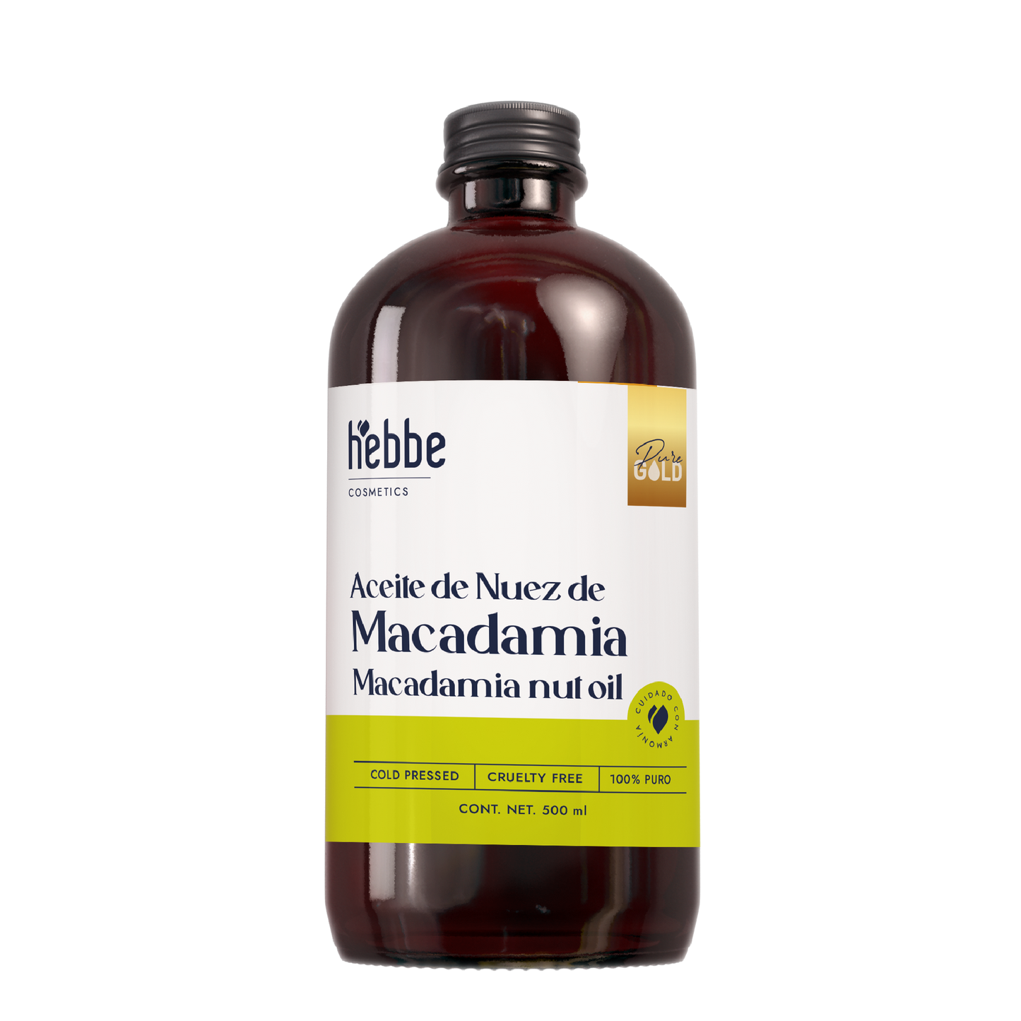 Aceite de Nuez de Macadamia | Facial y Capilar | Antiedad, Reparador Capilar y Súper Hidratante