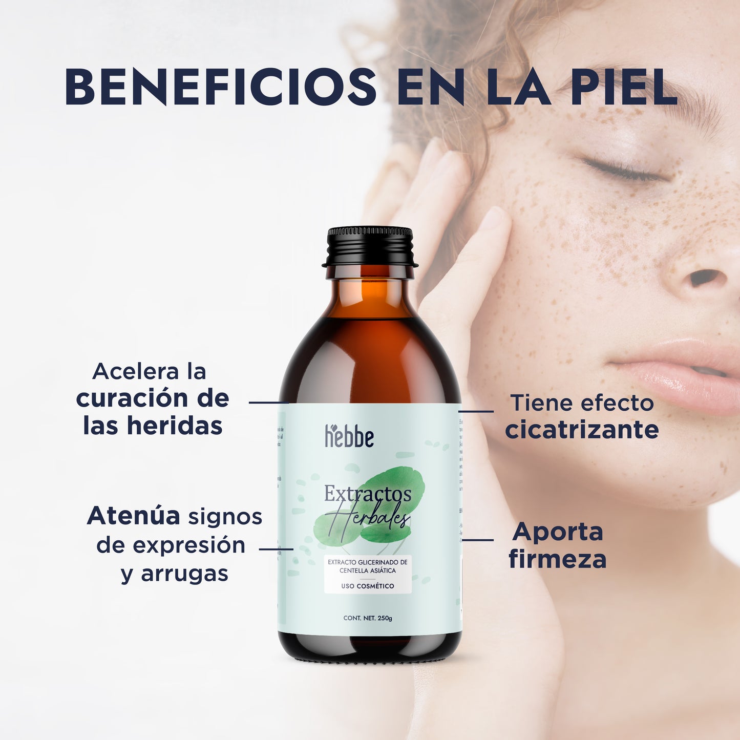 Extracto de Centella Asiática | Facial, Corporal y Capilar | Reparador, Regenerador y Calmante