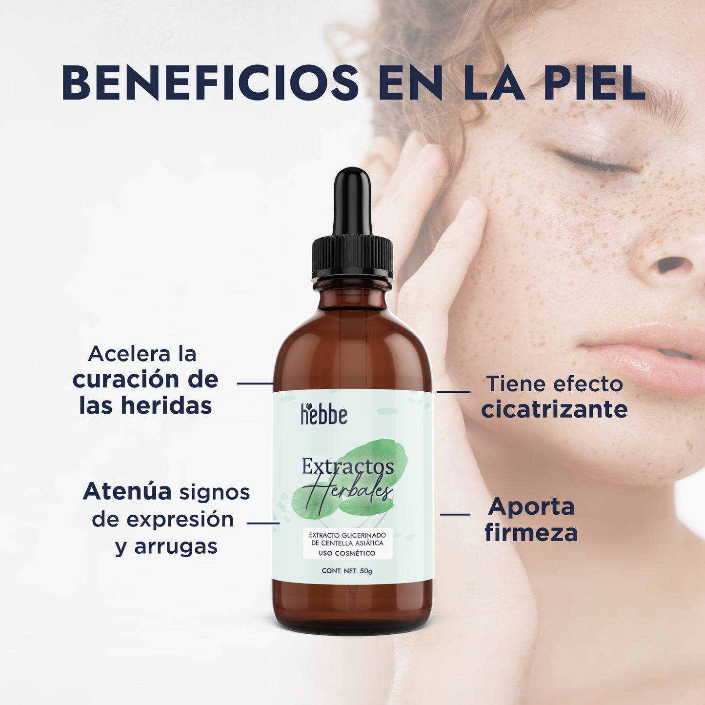 Extracto de Centella Asiática | Facial, Corporal y Capilar | Reparador, Regenerador y Calmante