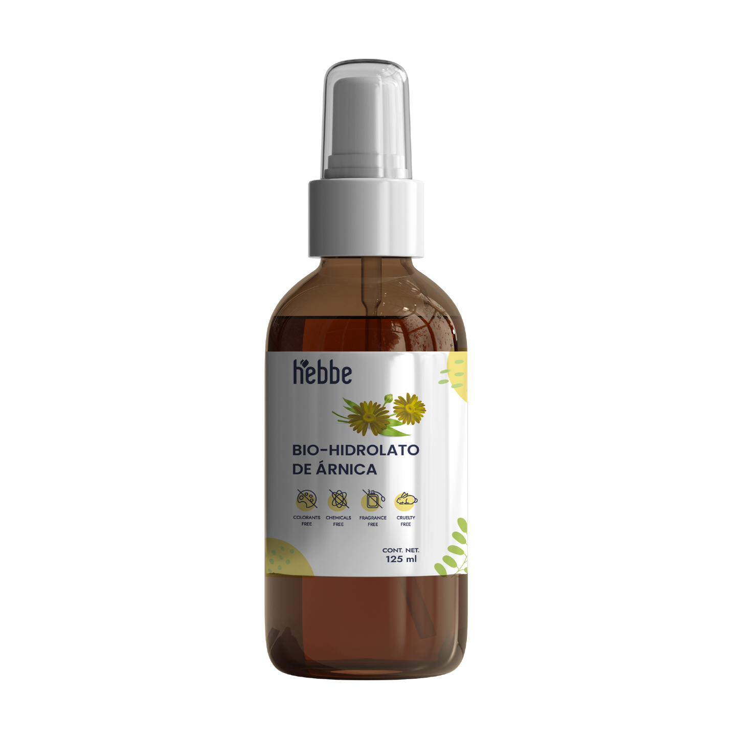Hidrolato de Árnica | Facial y Corporal | Calmante, Descongestivo y Reparador