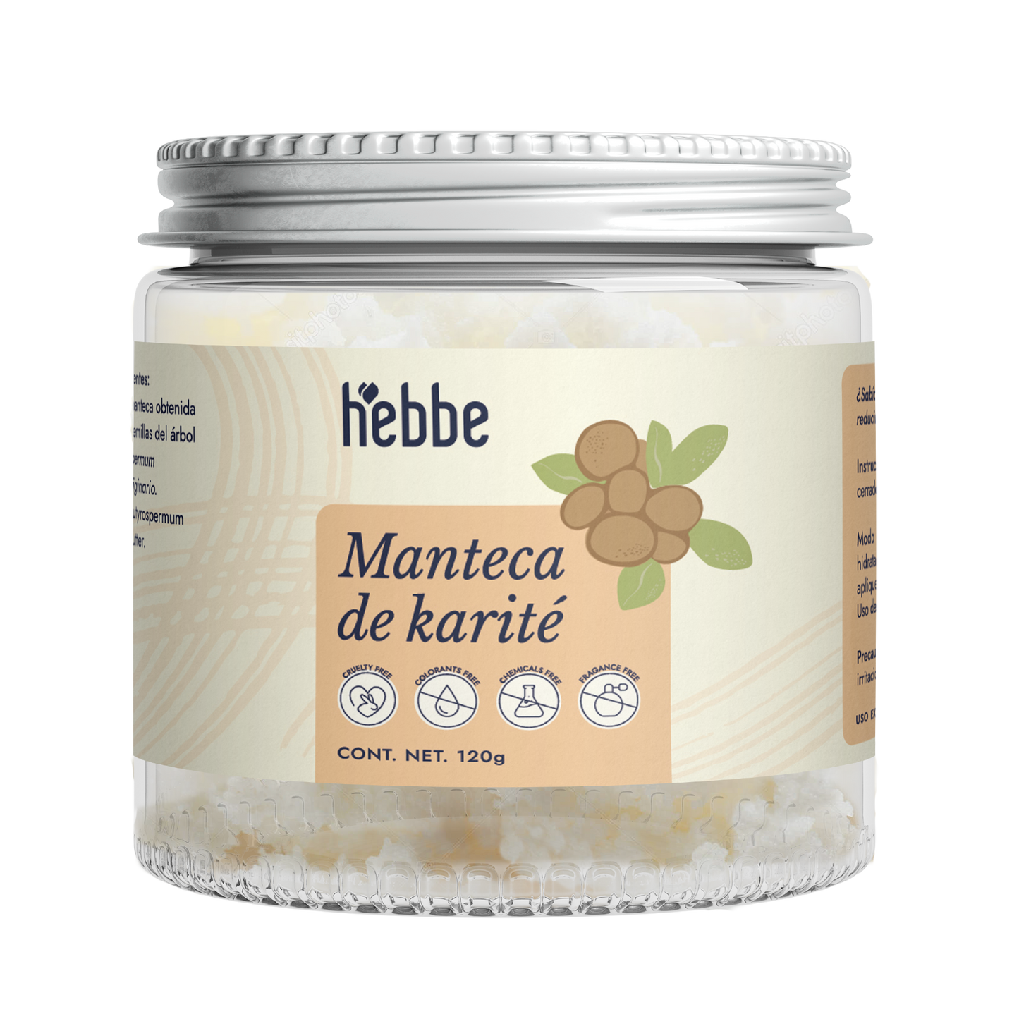 Manteca de Karité | Cuerpo, Rostro y Cabello | Emoliente, Reparadora y Protectora