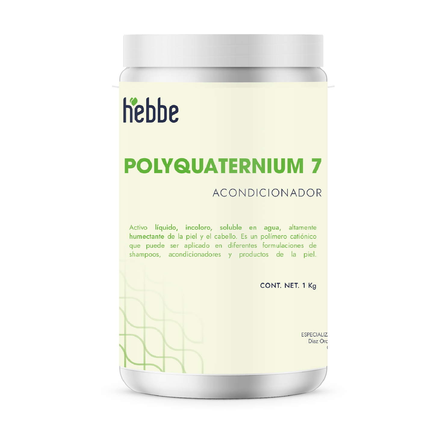 Polyquaternium-7 | Polímero Acondicionador Catiónico | Suavidad, Desenredo y Anti-Frizz