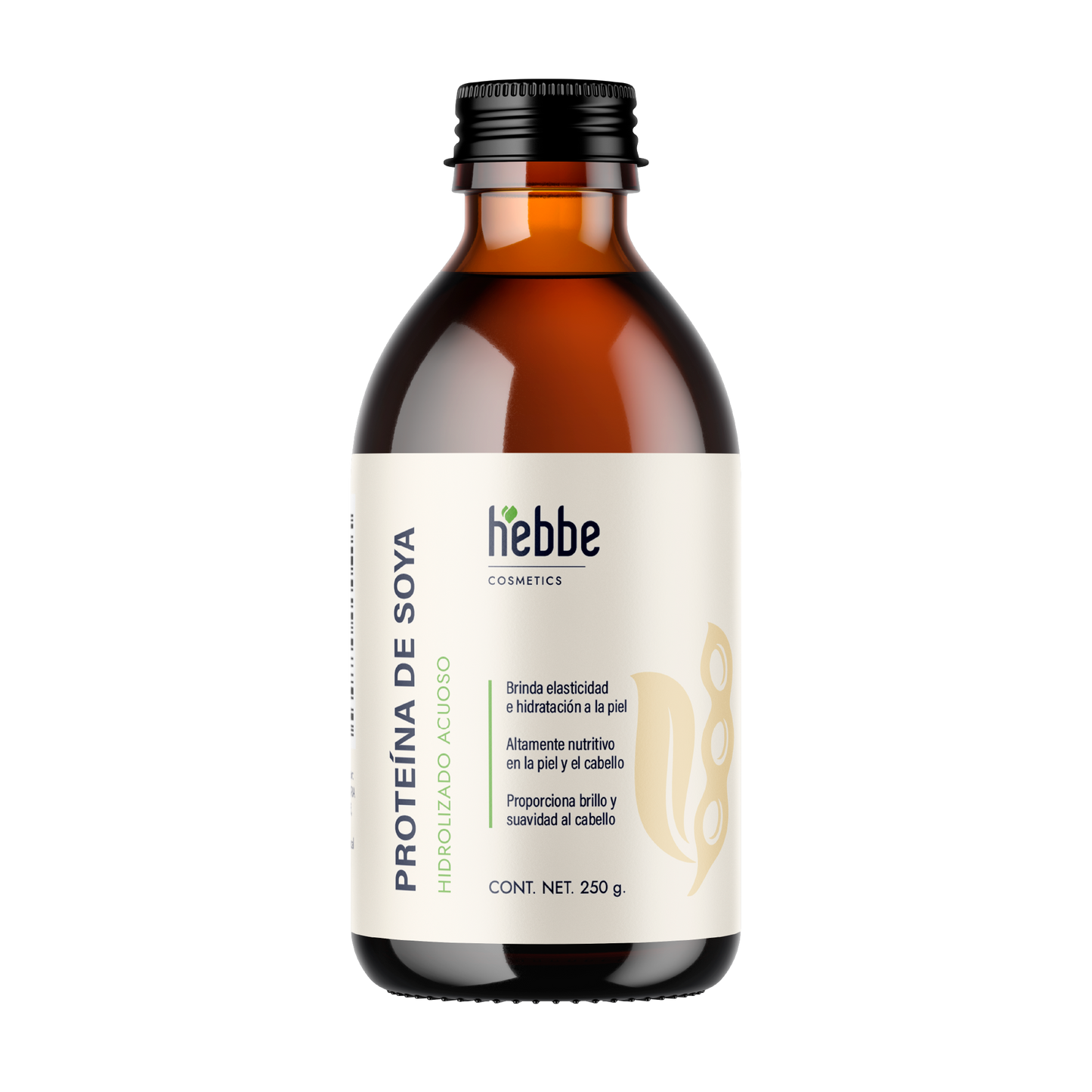 Proteína de Soya Hidrolizada | Capilar, Corporal y Facial | Acondicionador Capilar y Humectante Vegano