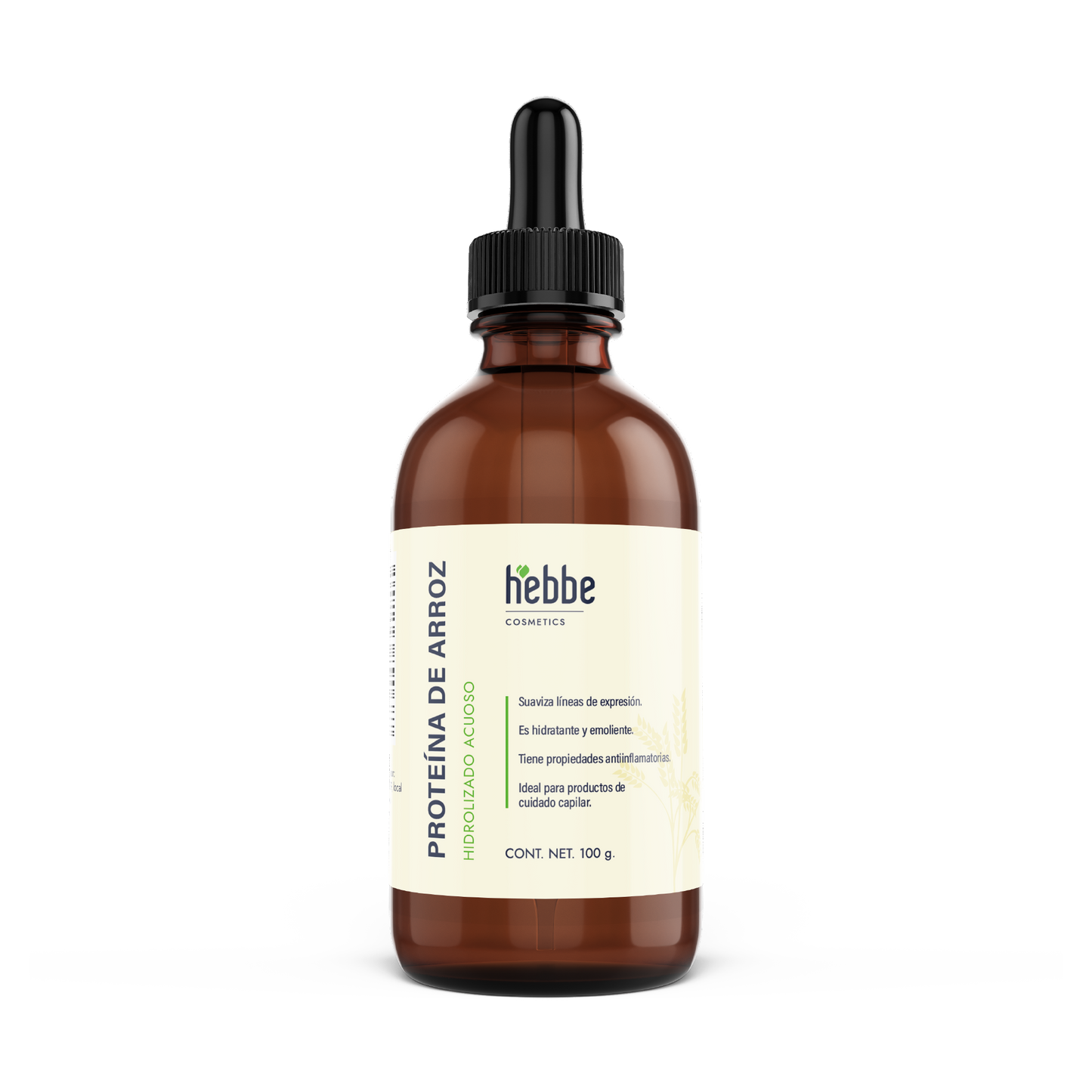 Proteína de Arroz Hidrolizada | Capilar, Corporal y Facial | Voluminizador Capilar y Fortalecedor Vegano