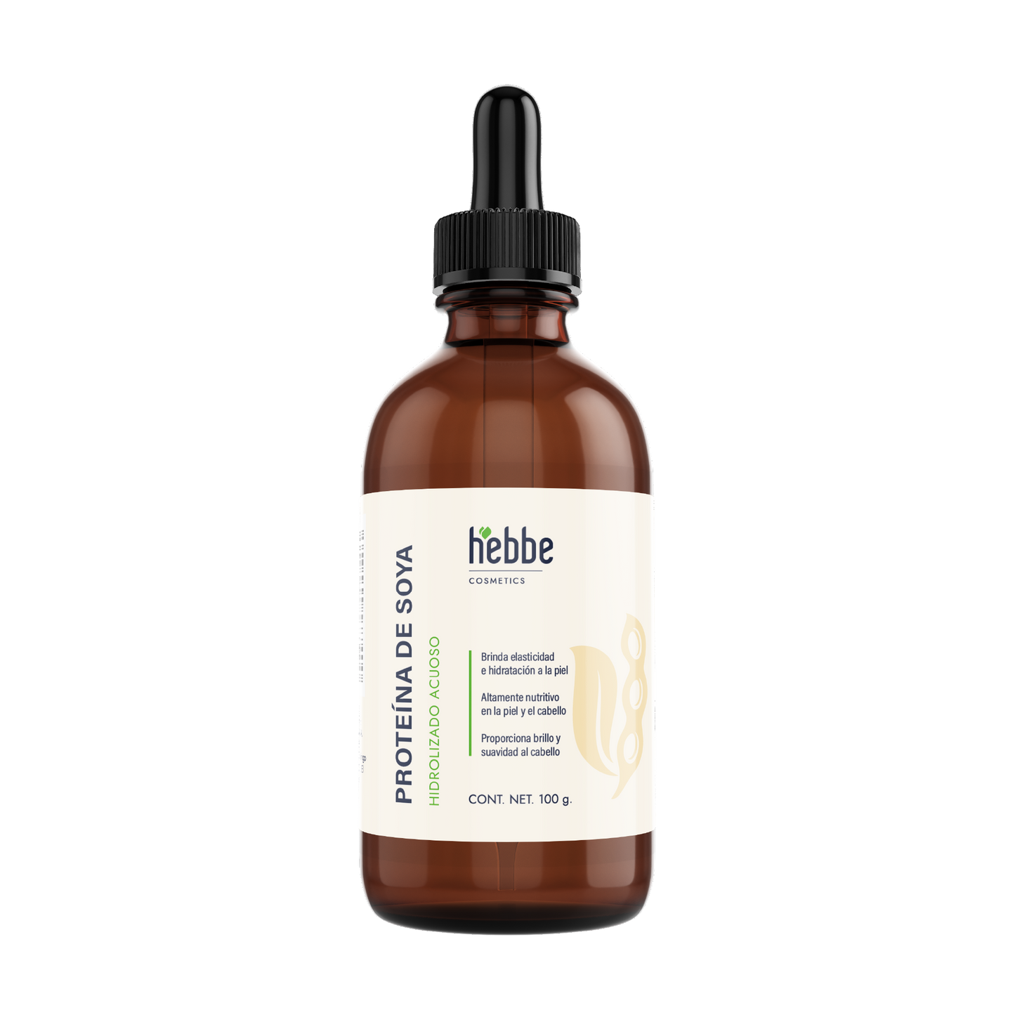 Proteína de Soya Hidrolizada | Capilar, Corporal y Facial | Acondicionador Capilar y Humectante Vegano