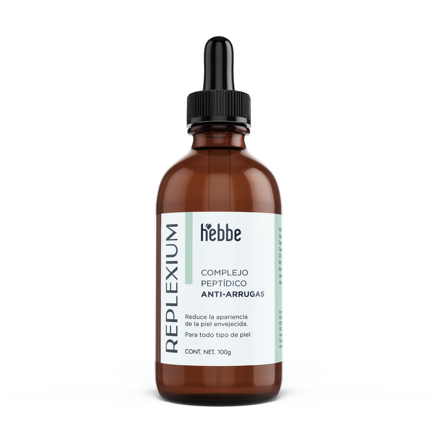 REPLEXIUM | Complejo de Péptidos Biomiméticos | Firmeza, Redensificación y Antiarrugas Rápido