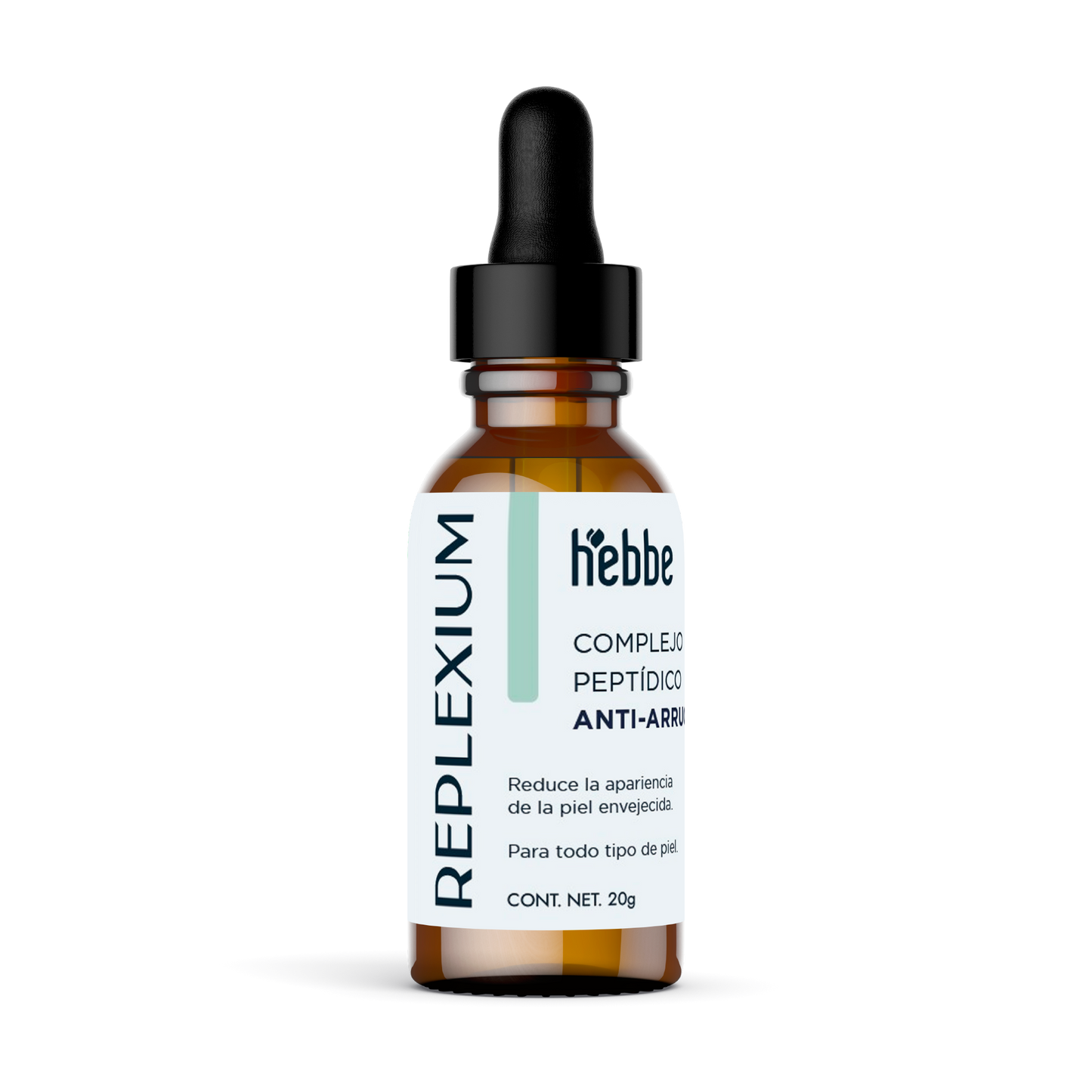 REPLEXIUM | Complejo de Péptidos Biomiméticos | Firmeza, Redensificación y Antiarrugas Rápido