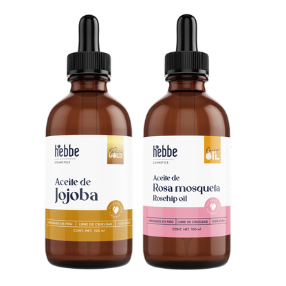 Aceite de Jojoba y Rosa Mosqueta | Kit Facial Lúdika | Nutrición, Equilibrio y Reparación