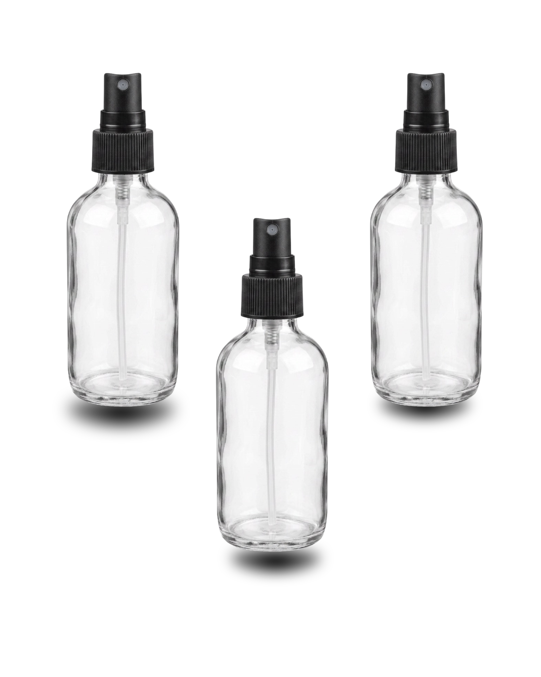 Frasco con Atomizador | 2 oz | Envase Vidrio Transparente | Precisión y Protección