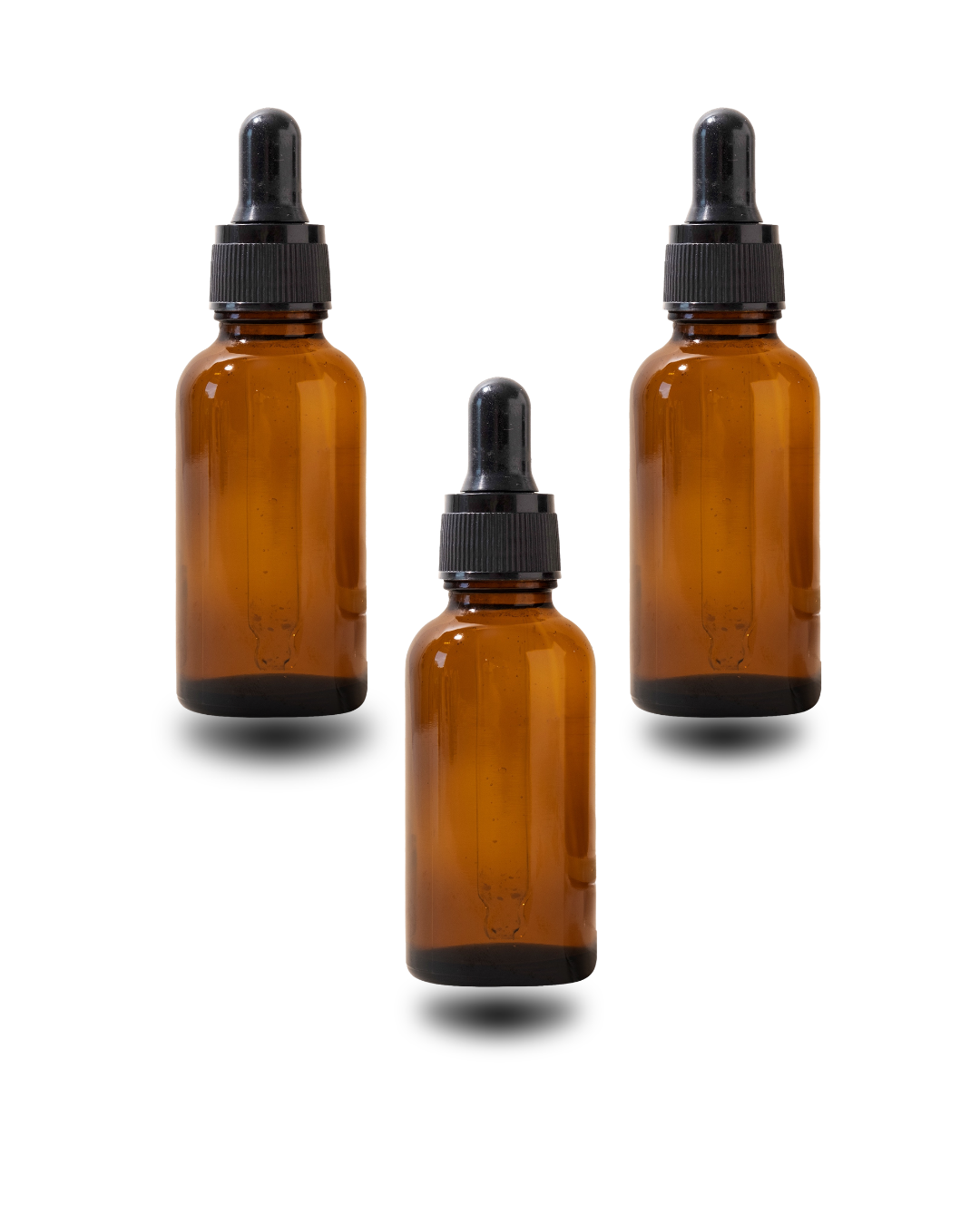 Frasco Gotero | 50 ml | Envase de Vidrio Ámbar | Grado farmacéutico
