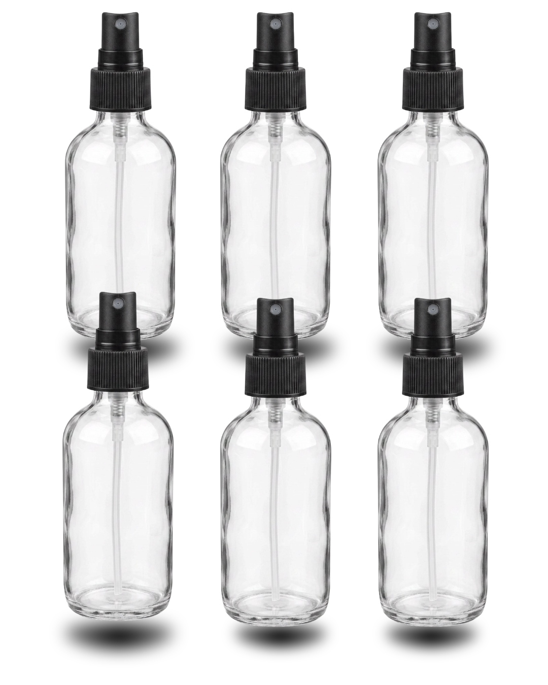 Frasco con Atomizador | 2 oz | Envase Vidrio Transparente | Precisión y Protección