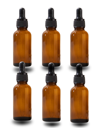 Frasco Gotero | 50 ml | Envase de Vidrio Ámbar | Grado farmacéutico