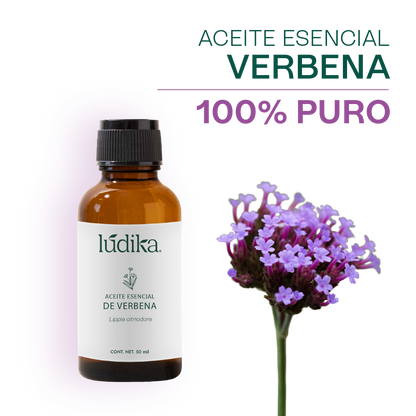 Aceite Esencial de Verbena | Corporal y Aromaterapia | Calmante y Purificante mental