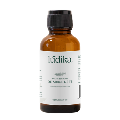 Aceite Esencial de Árbol de Té o Tea Tree | Capilar, Facial y Corporal | El Poderoso Aliado Antiséptico y Purificante para Piel, Cabello y Bienestar