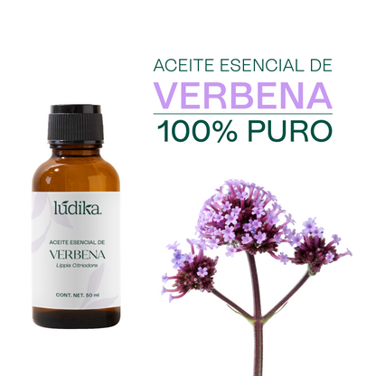 Aceite Esencial de Verbena | Corporal y Aromaterapia | Calmante y Purificante mental