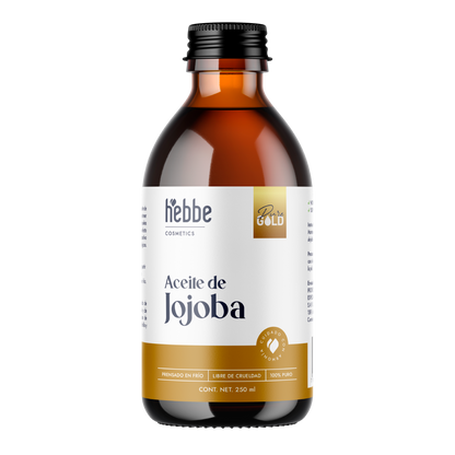 Aceite de Jojoba Cera natural | Facial, Capilar y Corporal | Seborregulador, Hidratante y Antioxidante Natural