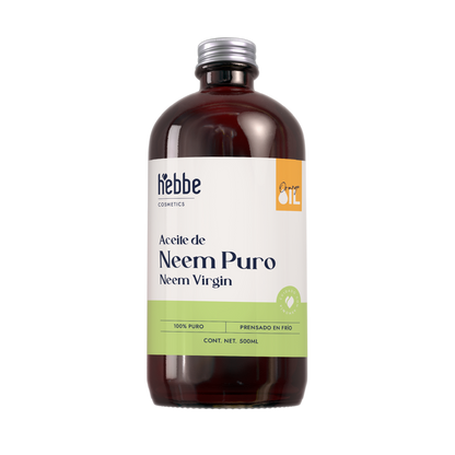 Aceite de Neem Virgen | Capilar y Facial | Purificante, Calmante y Protector Antiedad y Antimosquitos