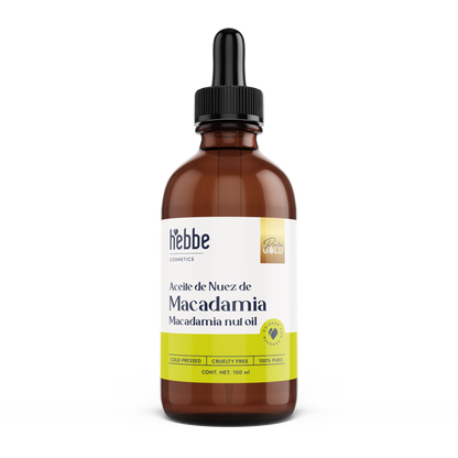 Aceite de Nuez de Macadamia | Facial y Capilar | Antiedad, Reparador Capilar y Súper Hidratante