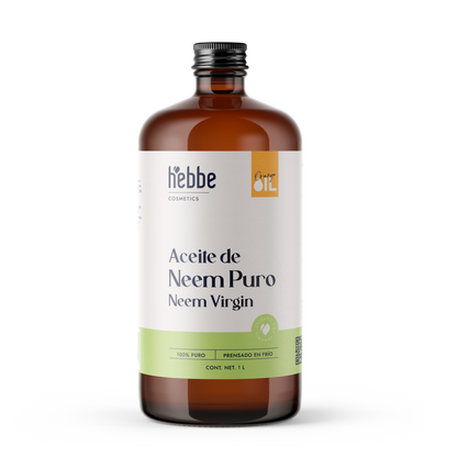 Aceite de Neem Virgen | Capilar y Facial | Purificante, Calmante y Protector Antiedad y Antimosquitos