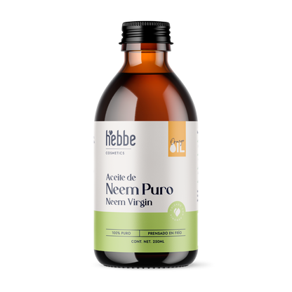 Aceite de Neem Virgen | Capilar y Facial | Purificante, Calmante y Protector Antiedad y Antimosquitos