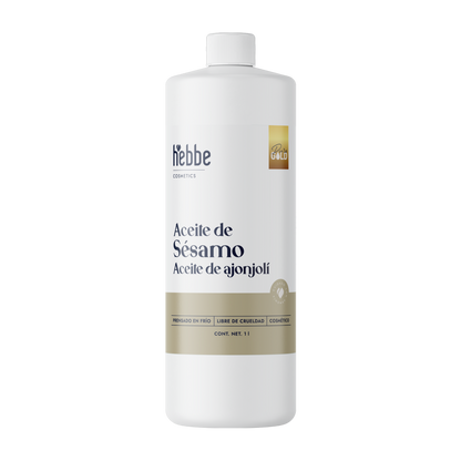 Aceite de Sésamo Ajonjolí Virgen | Facial Capilar y Corporal | Antiedad, Hidratante y Protector Capilar