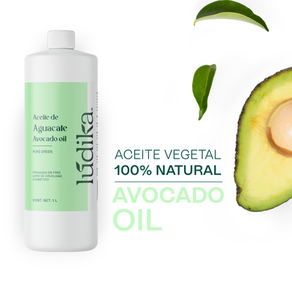 Aceite de Aguacate Virgen | Facial y Capilar | Hidratante Profundo y Regenerador de piel madura