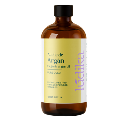 Aceite de Argán Puro Orgánico | Capilar, Corporal y Facial | Oro Líquido Antiedad, Regenerador y Fortalecedor para Piel y Cabello